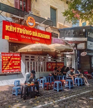 Mrs. Khanh – Hanoi Egg Cafe