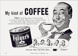 Folger's Coffee Banner