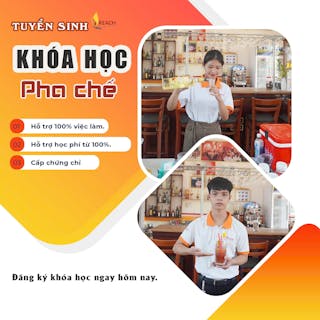 Khoá Học Pha Chế Miễn Phí