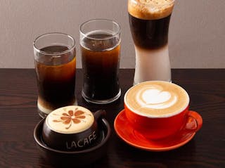 hot cup of coffee - Lacafe